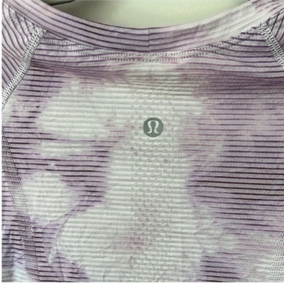 Lululemon purple tie dye swiftly long sleeve - Picture 4 of 4